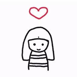 情侣吃瓜简笔画,甜蜜与幽默的简笔画故事